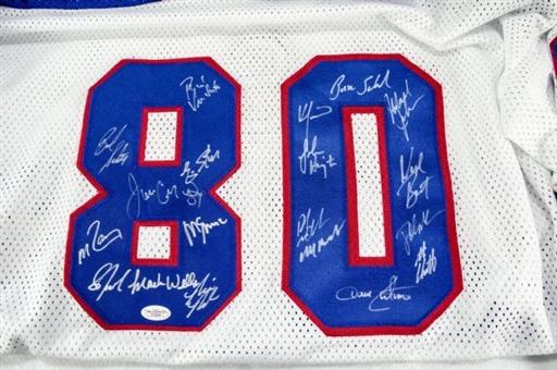 1980 USA Olympic Team Signed Hockey Jersey w/ 19 Signatures